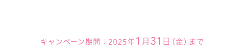 ダメージヘアケア よりどり福袋  キャンペーン期間：2025年1月31日（金）まで