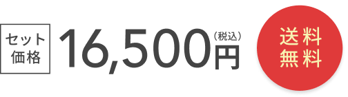 セット価格16,500円（税込）  送料無料